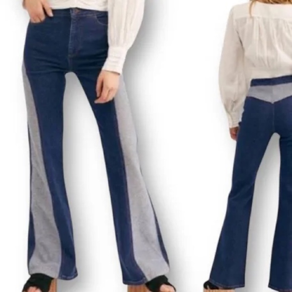 We The Free Flip It & Reverse It Wide Leg Jean - Size 31